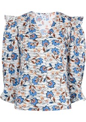 Derek Lam Oona floral-print blouse