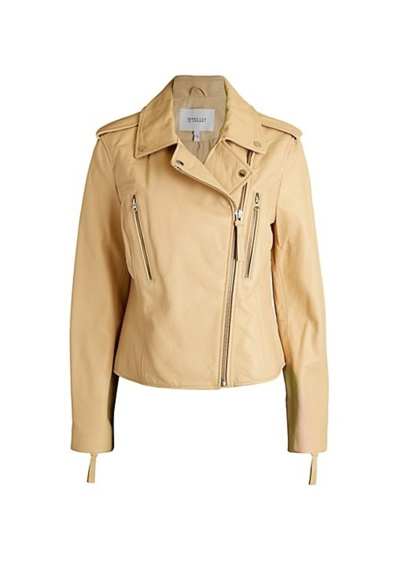 derek lam leather moto jacket