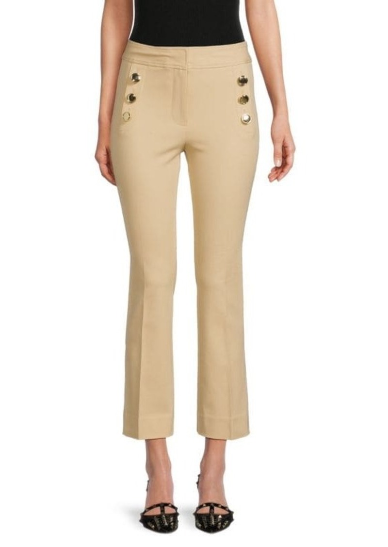 Derek Lam Robyn Solid Cropped Pants