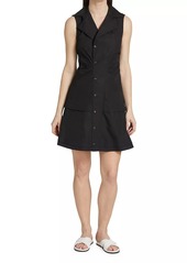 Derek Lam Satina Mini Shirtdress