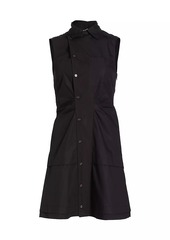 Derek Lam Satina Mini Shirtdress