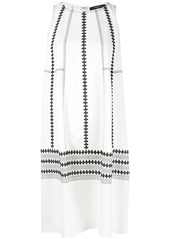 Derek Lam embroidered cocoon dress