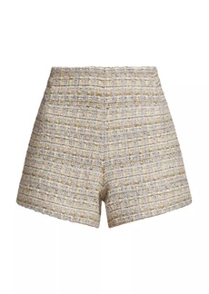 Derek Lam South Door Tweed Shorts