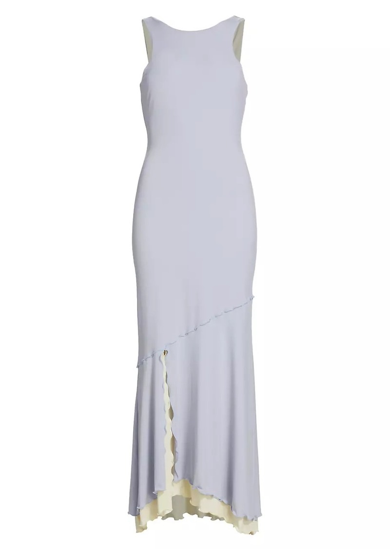 Derek Lam Stephanie Slit Hem Sleeveless Dress