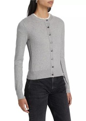 Derek Lam Thibeaut Cotton-Cashmere Long-Sleeve Cardigan