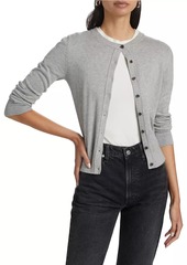 Derek Lam Thibeaut Cotton-Cashmere Long-Sleeve Cardigan