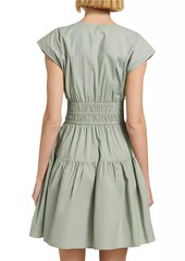 Derek Lam Tora Smocked Minidress