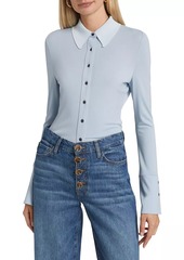 Derek Lam Ulla Buttoned Knit Top