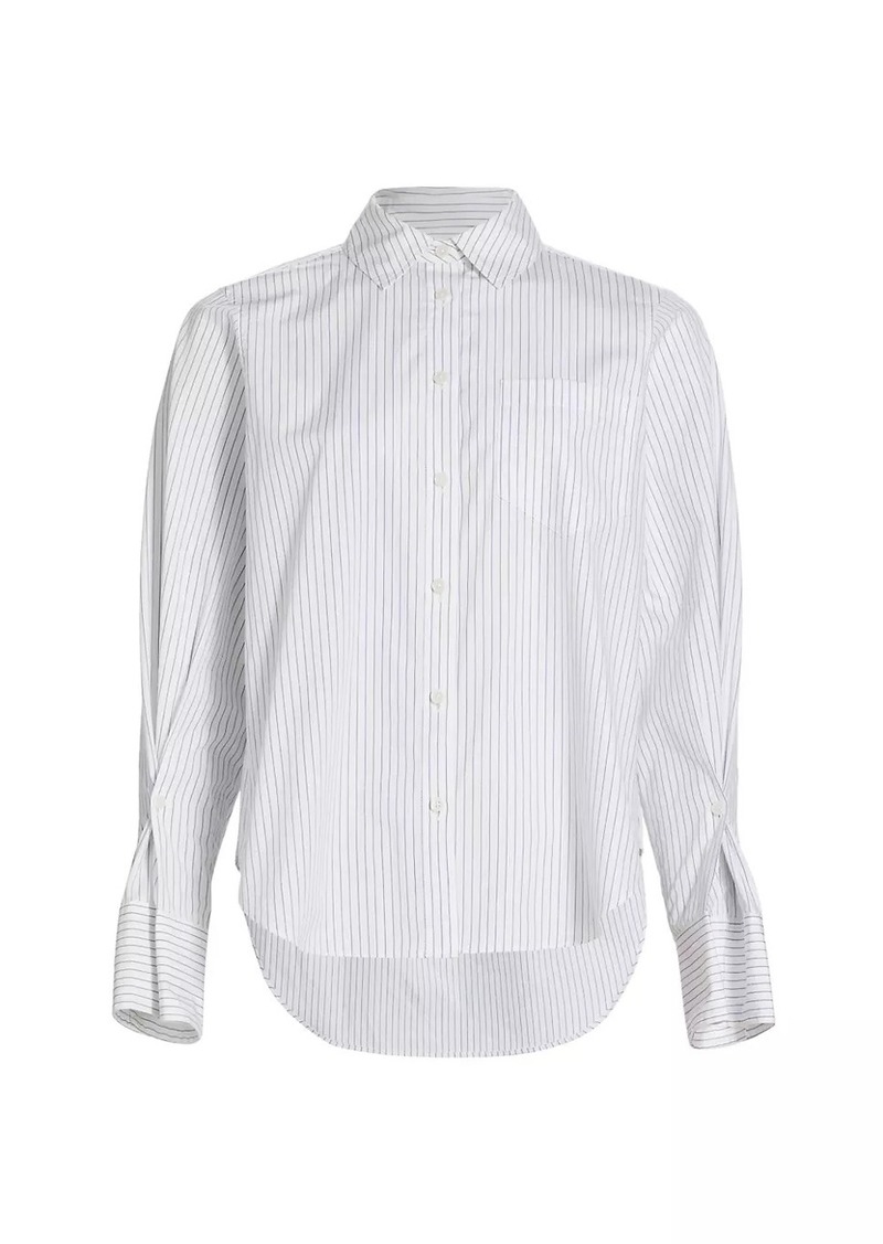 Derek Lam Wesley Pinstriped Button-Up Shirt