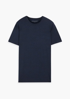 Derek Rose - Basel printed stretch-modal jersey T-shirt - Blue - S