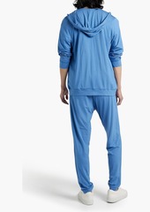 Derek Rose - Basel stretch-modal jersey sweatpants - Blue - XL