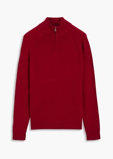 Derek Rose - Cashmere half-zip sweater - Red - M