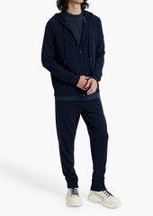 Derek Rose - Cashmere zip-up hoodie - Blue - M