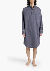 Derek Rose - Checked cotton-twill pajama top - Blue - S