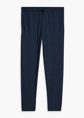 Derek Rose - London printed stretch-modal jersey sweatpants - Blue - 3XL