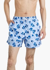Derek Rose - Maui mid-length printed swim shorts - Blue - XXL