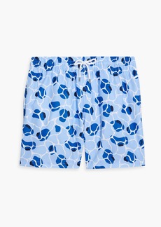 Derek Rose - Maui mid-length printed swim shorts - Blue - XXL