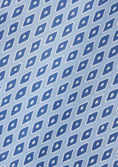 Derek Rose - Nelson printed cotton-poplin pajama set - Blue - M