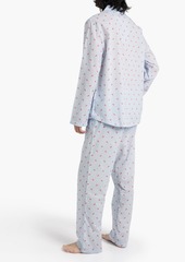 Derek Rose - Nelson printed cotton-poplin pajama set - Blue - XXL