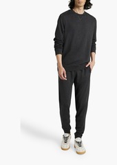 Derek Rose - Quinn French cotton and modal-blend terry sweatpants - Gray - XL