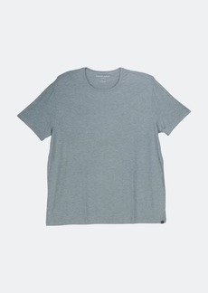 Derek Rose Men\'s Charcoal Marlowe Micromodal Stretch Jersey Top Graphic T-Shirt - L