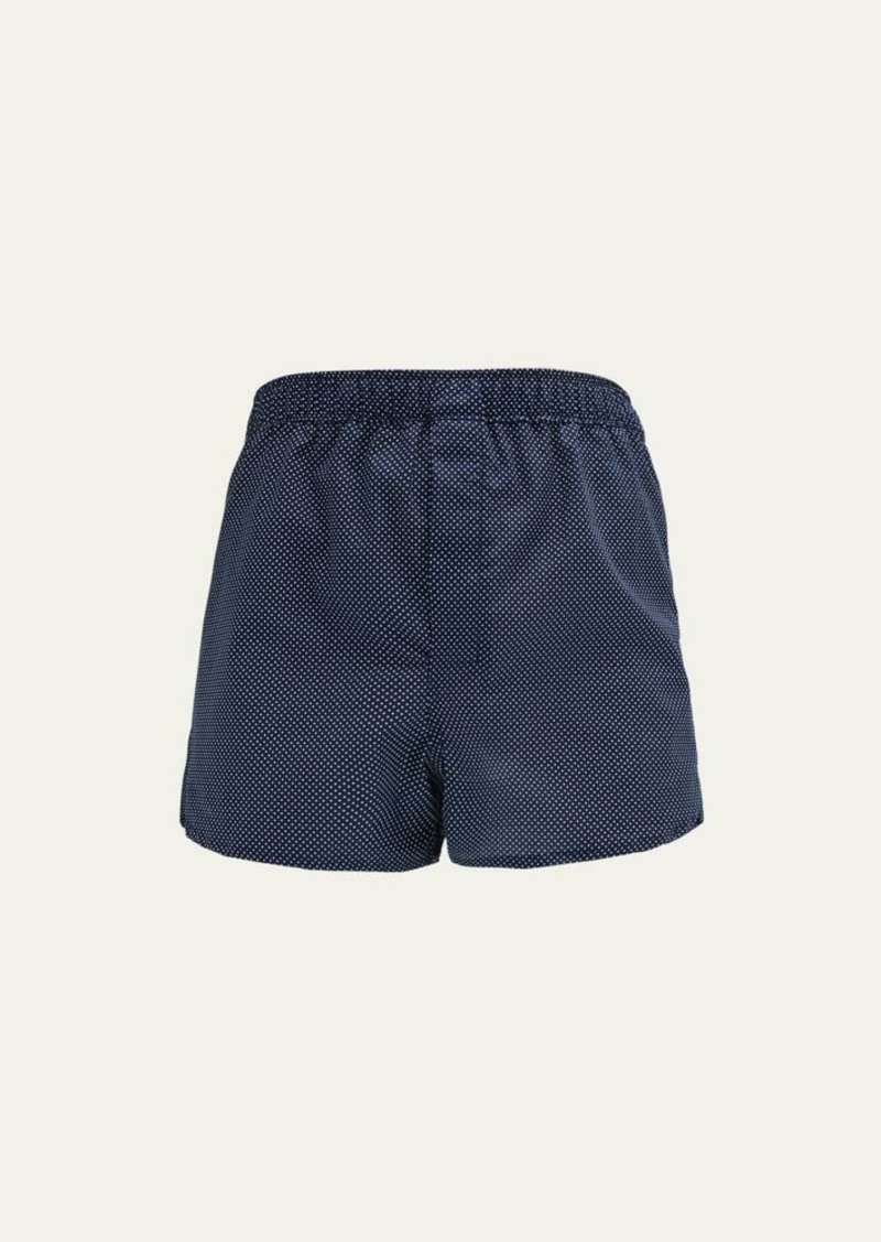 Derek Rose Men's Plaza 21 Polka Dot Cotton Boxers