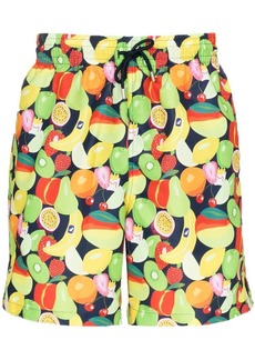 Derek Rose Maui fruit-print swim shorts