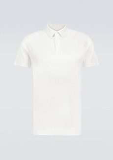 Derek Rose Ramsay cotton-blend polo shirt