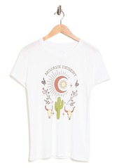 Desert Dreamer Mojave Desert Moon & Sun Graphic T-Shirt in Vintage White at Nordstrom Rack