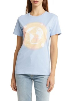 Desert Dreamer Positive Energy Oversize Cotton Blend Graphic T-Shirt