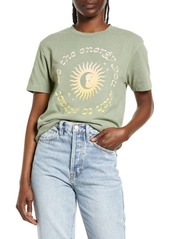 Desert Dreamer Women's Be the Energy Washed Graphic Tee in Washed Bright Olive at Nordstrom