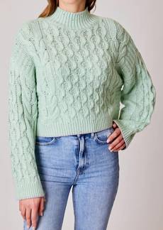 Design History Chip Sweater In Mint