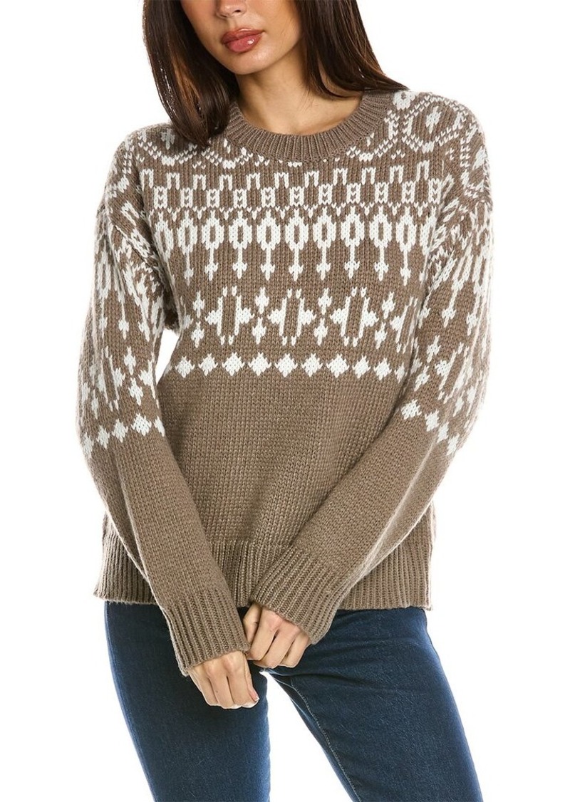 Design History Fairisle Wool-Blend Sweater