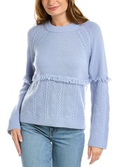 Design History Fringe Cashmere Sweater
