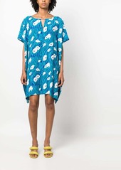 Diane Von Furstenberg Amira graphic-print dress
