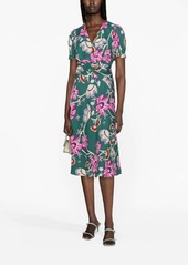 Diane Von Furstenberg Anaba floral-print crêpe dress