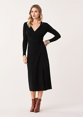 Diane Von Furstenberg Astrid Wool-Cashmere Midi Wrap Dress