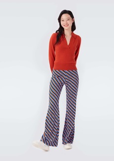 Diane Von Furstenberg Brooklyn Matte Jersey Pants