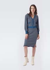Diane Von Furstenberg Bryant Sweater in Knit Jacquard