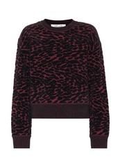 Diane Von Furstenberg Cassia cotton-blend sweater