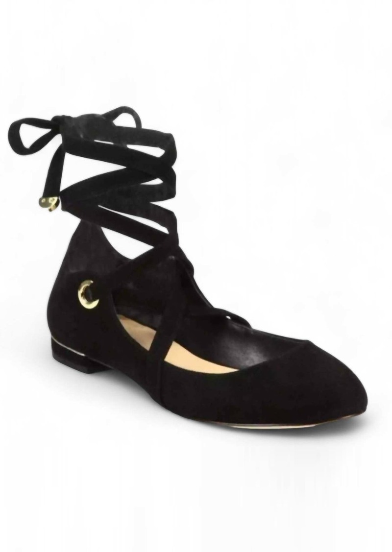 Diane Von Furstenberg Dakar Ballet Flats In Black