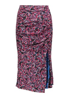 Diane Von Furstenberg Dariella reversible mesh midi skirt