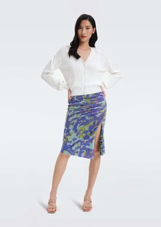 Diane Von Furstenberg Dariella Reversible Mesh Skirt