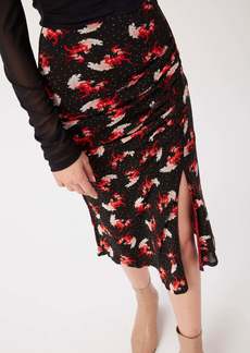 Diane Von Furstenberg Dariella Reversible Mesh Skirt