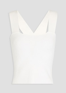 Diane von Furstenberg - Cherita knitted top - White - L