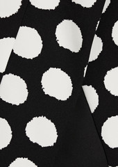 Diane von Furstenberg - Connor polka-dot jersey midi wrap dress - Black - US 6