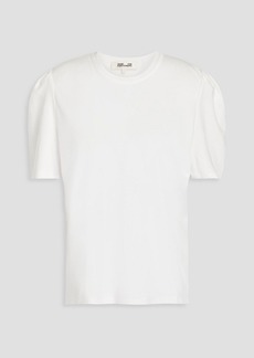 Diane von Furstenberg - Fanco cotton-jersey T-shirt - White - XL