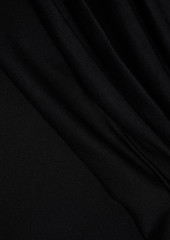 Diane von Furstenberg - Dolores one-shoulder stretch-jersey maxi dress - Black - XL