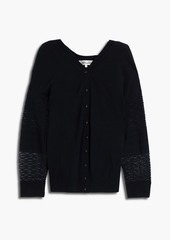 Diane von Furstenberg - Grace knitted cardigan - Black - XS