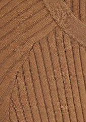 Diane von Furstenberg - Ribbed-knit sweater - Brown - XXS
